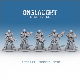 Terran PPF Enforcers 15mm