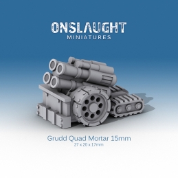 Grudd Quad Mortar 15mm