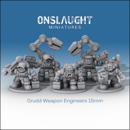 Grudd Weapon Engineers 15mm
