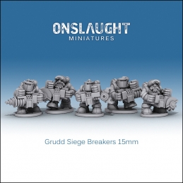 Grudd Siege Breakers 15mm