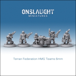 Terran Federation HMG Teams