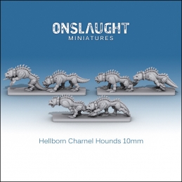 Hellborn Charnel Hounds 10mm