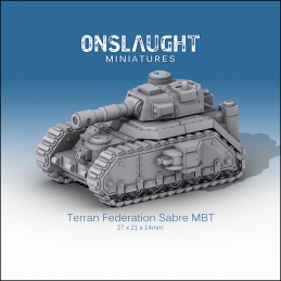 Terran Federation Sabre MBTs